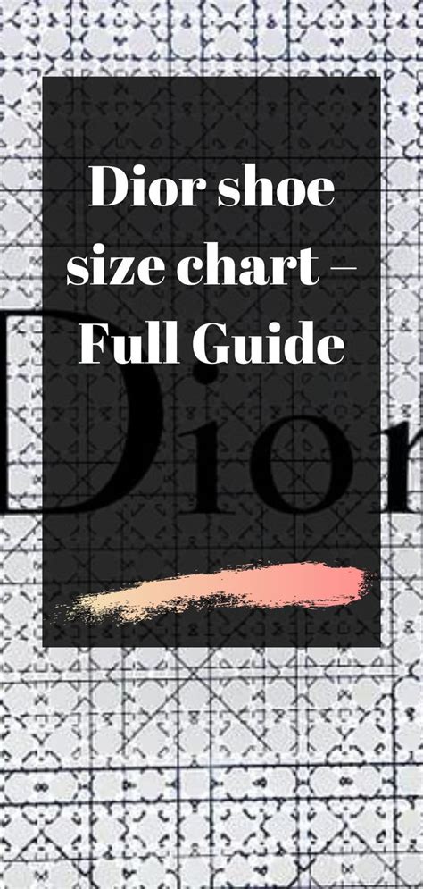 dior shoes us|Dior sneakers size chart.